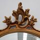 Large 20th century Baroque gilt wooden mirror in Louis XV style