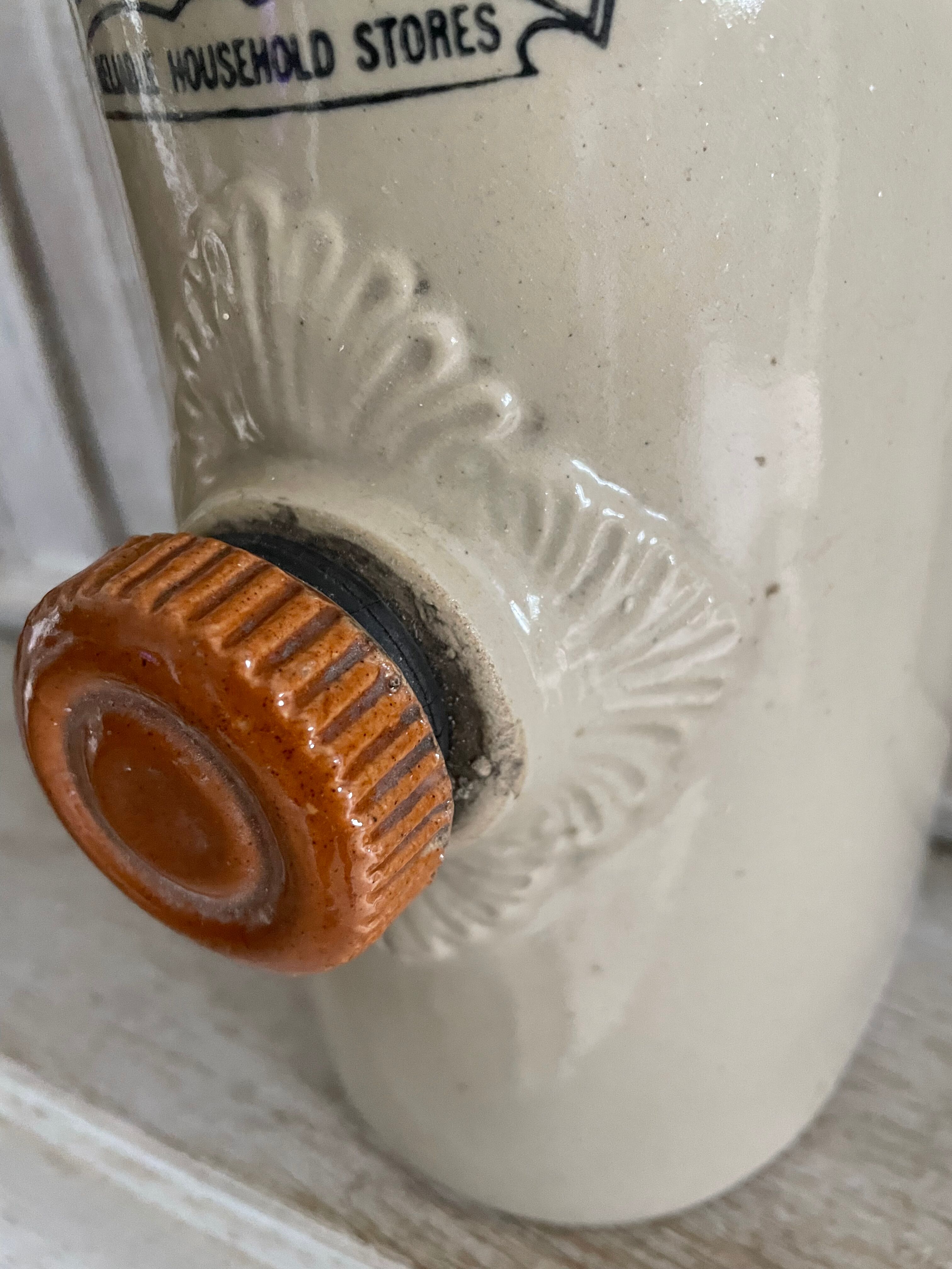 Vintage stoneware bottle