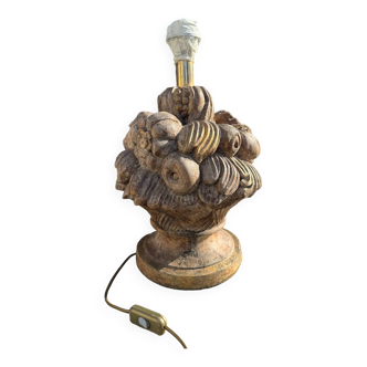 Le dauphin wooden lamp