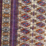Tapis vintage Turkmen boukhara 98x162 cm
