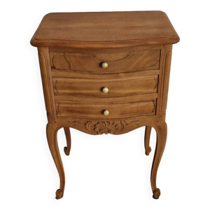 Commode chevet bois style - louis