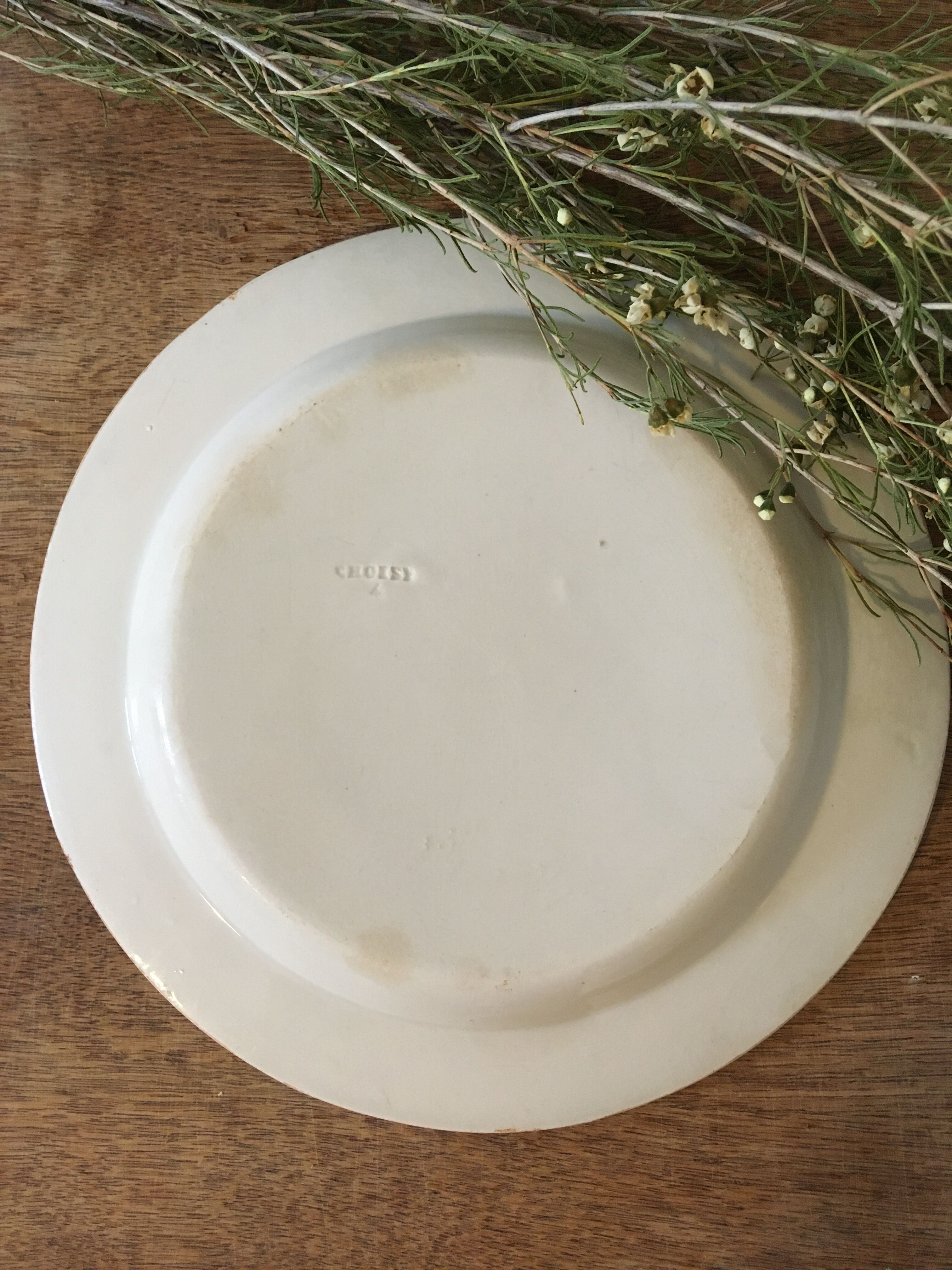 Choisy-le-Roi vintage plates