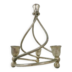 Bougeoir torsadé en