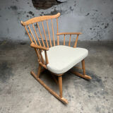 Chaise berçante vintage – Børge Mogensen