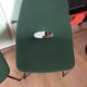 Pair of tonneau chairs by Guariche Pierre for Steiner. 50