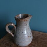 Stoneware milk jug pitcher