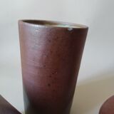 Service orangeade artisanal stoneware vintage 70