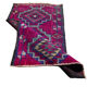 Tapis Herki traditionnel kurde vintage, 140 x 85 cm