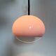 Mid-century purple plastic hanging lamp Harvey Guzzini for Meblo, 1970s