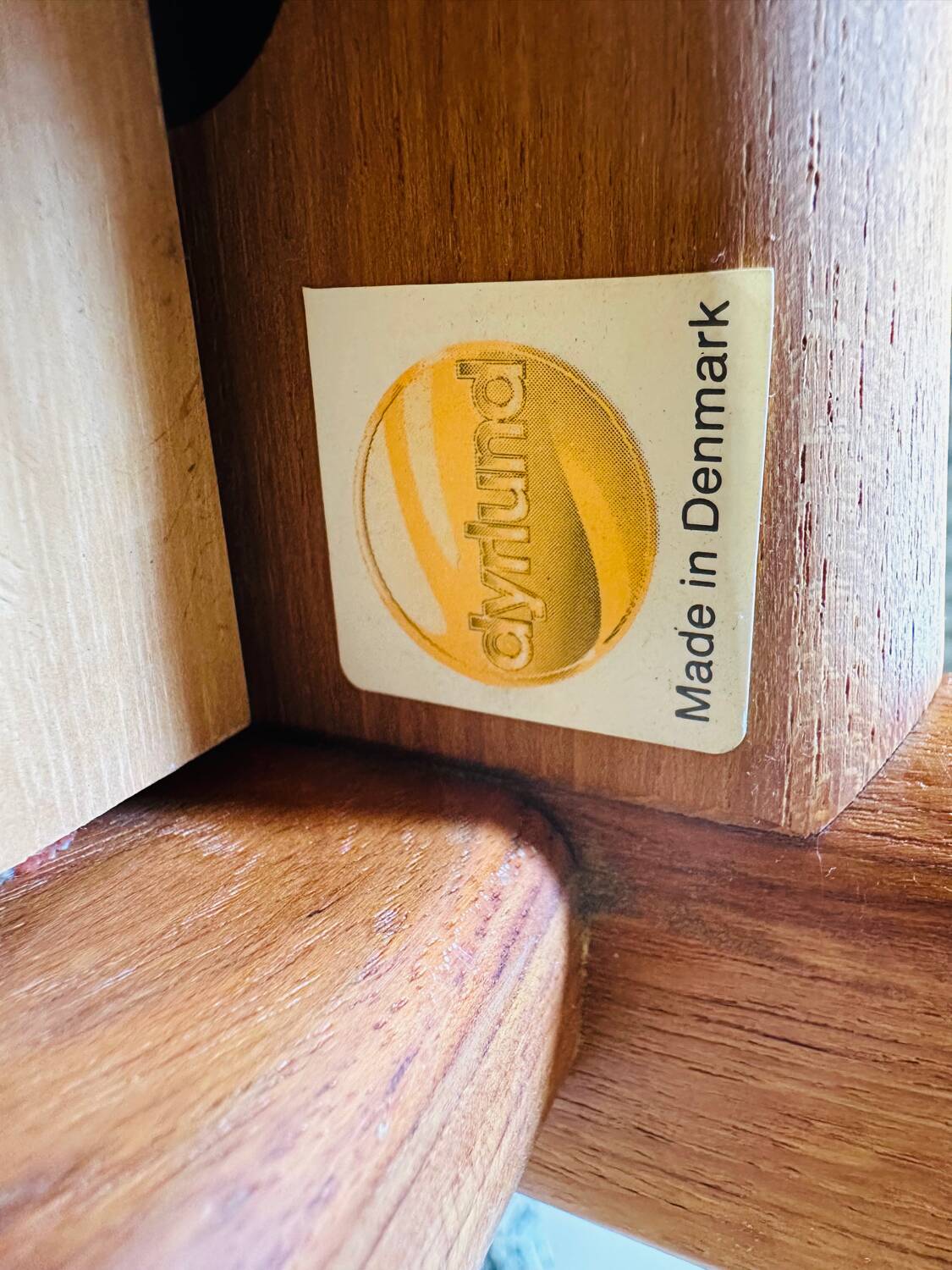 Banquette danoise en teck dyrlund