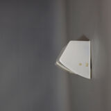 Pair of glass wall light of the years 50 Holophane