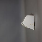 Pair of glass wall light of the years 50 Holophane