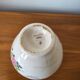 Old Faience Bowl SARREGUEMINES Rose Decoration