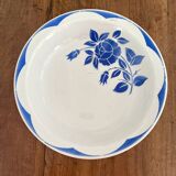 Corsica floral decoration hollow dish, Digoin Sarreguemines