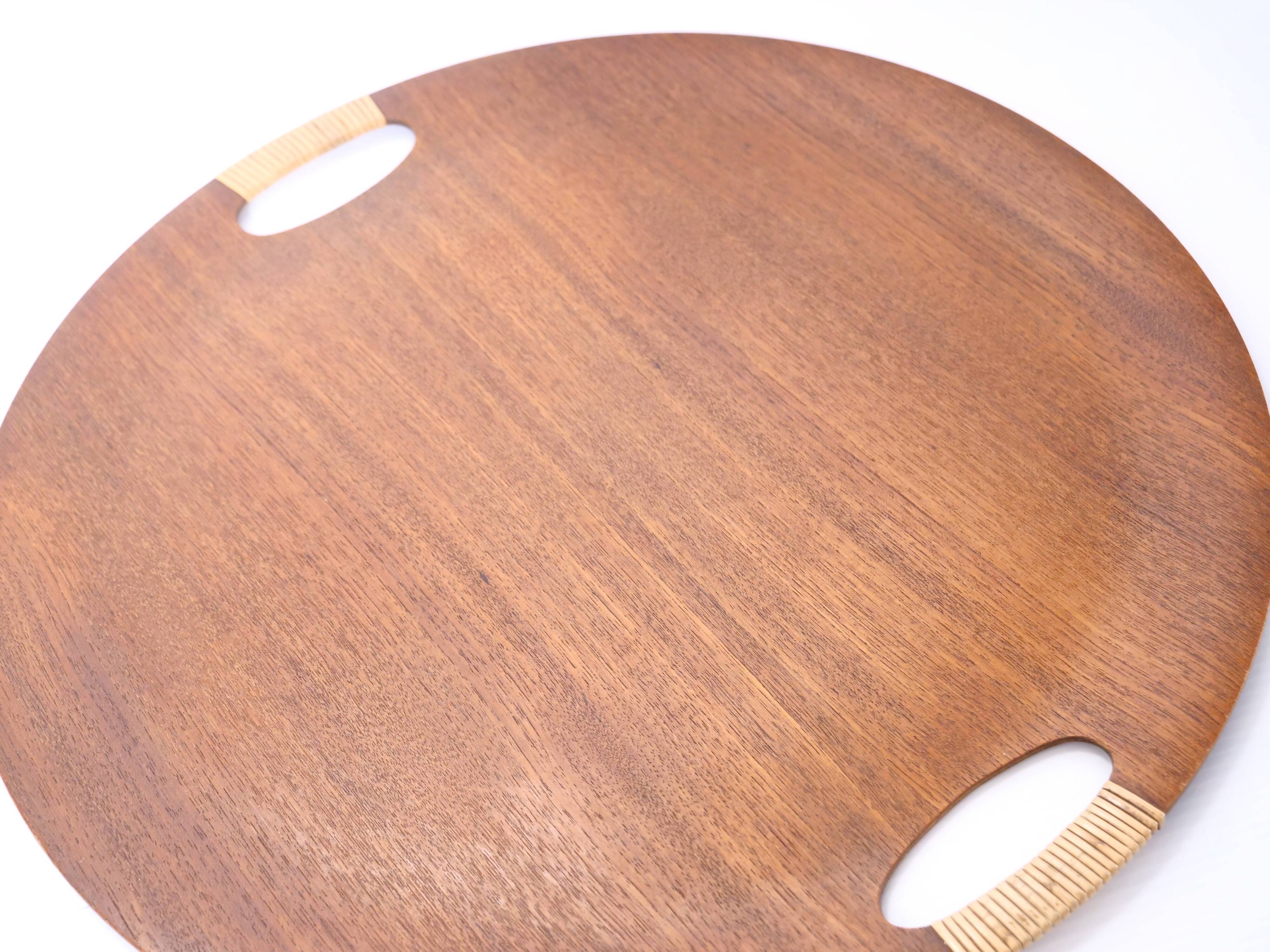 Scandinavian tray plywood teak