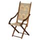 Antique Indo-Anglo elephant folding military chair circa 1890