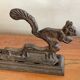 Cast iron squirrel nutcracker