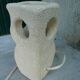 Albert Tormos vintage owl lamp in stone