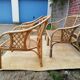 Vintage rattan lounge