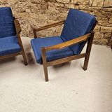 Pair of vintage 1970s armchairs