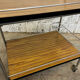 Désserte bar à roulettes vintage formica