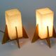 Rocket table lamps from pokrok zilina, 1970s, set of 2