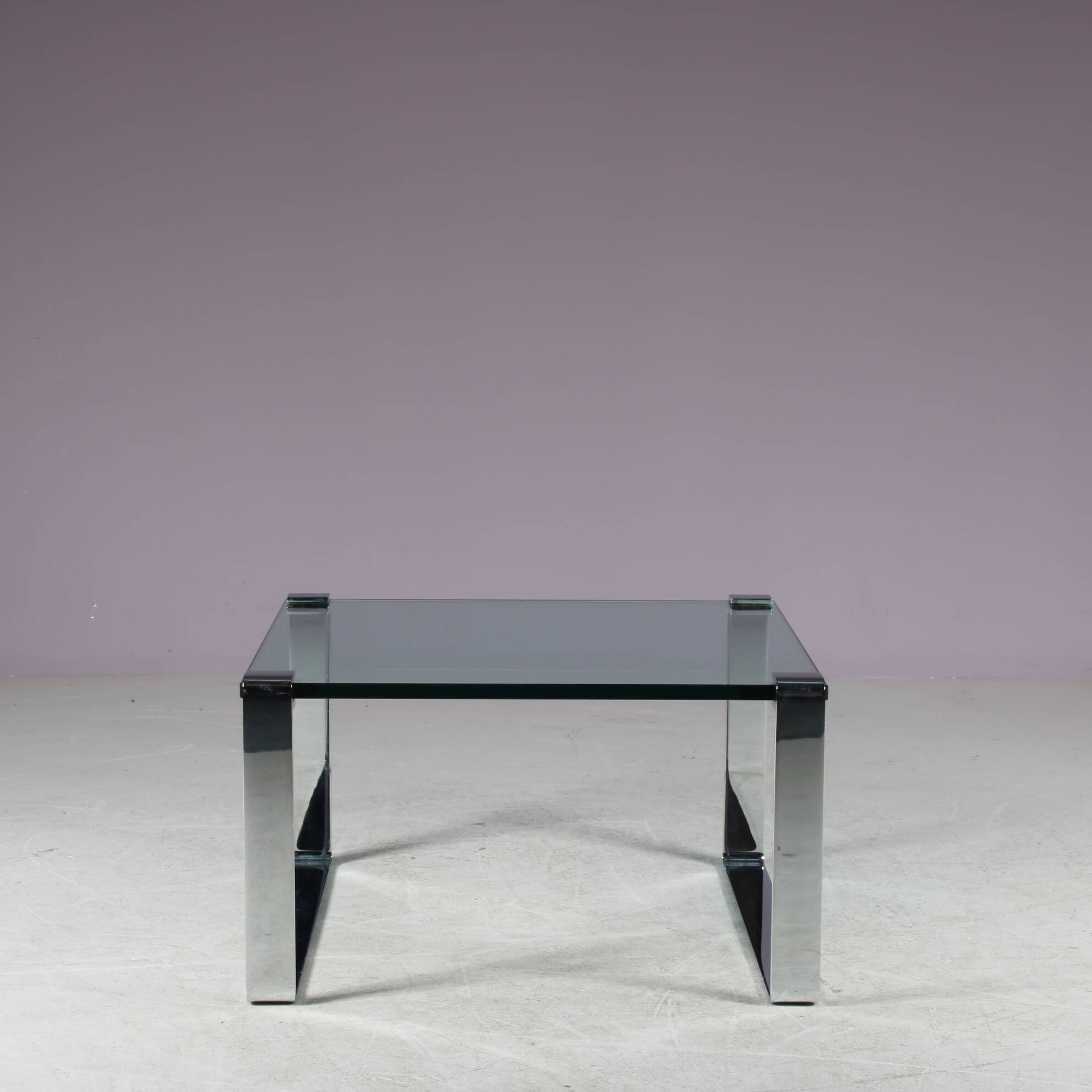 Table basse moderne des années 1960 par Peter Draenert de Belgique