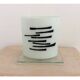 Lampe verre poli vintage Roche Bobois