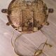 Cast iron porthole wall lamp by TH