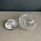 Ceiling light or moulded glass wall light