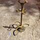 Brass pipe holder