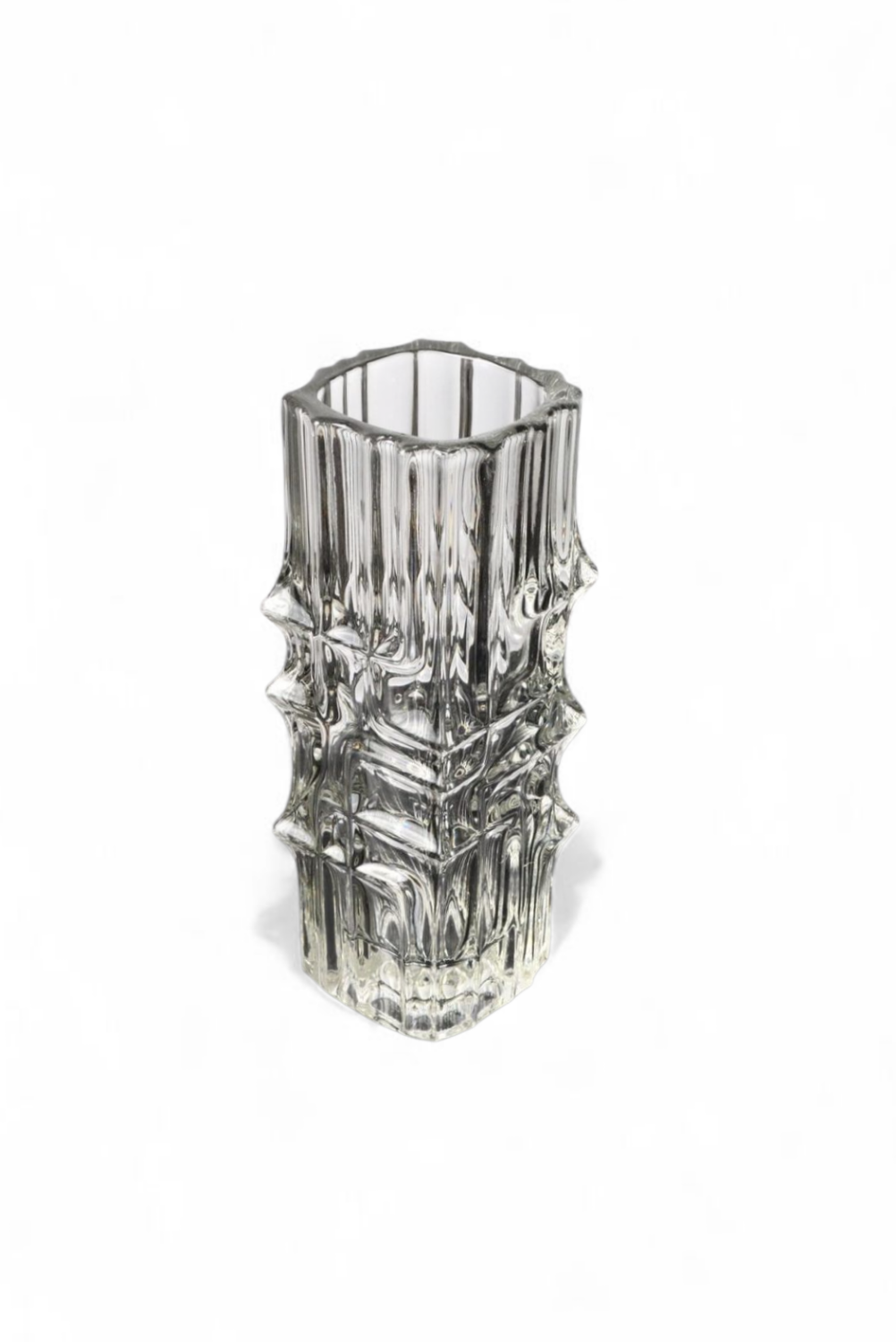 Scandinavian Vase – SKLO Union, Model No. 617 by Vladislav Urban