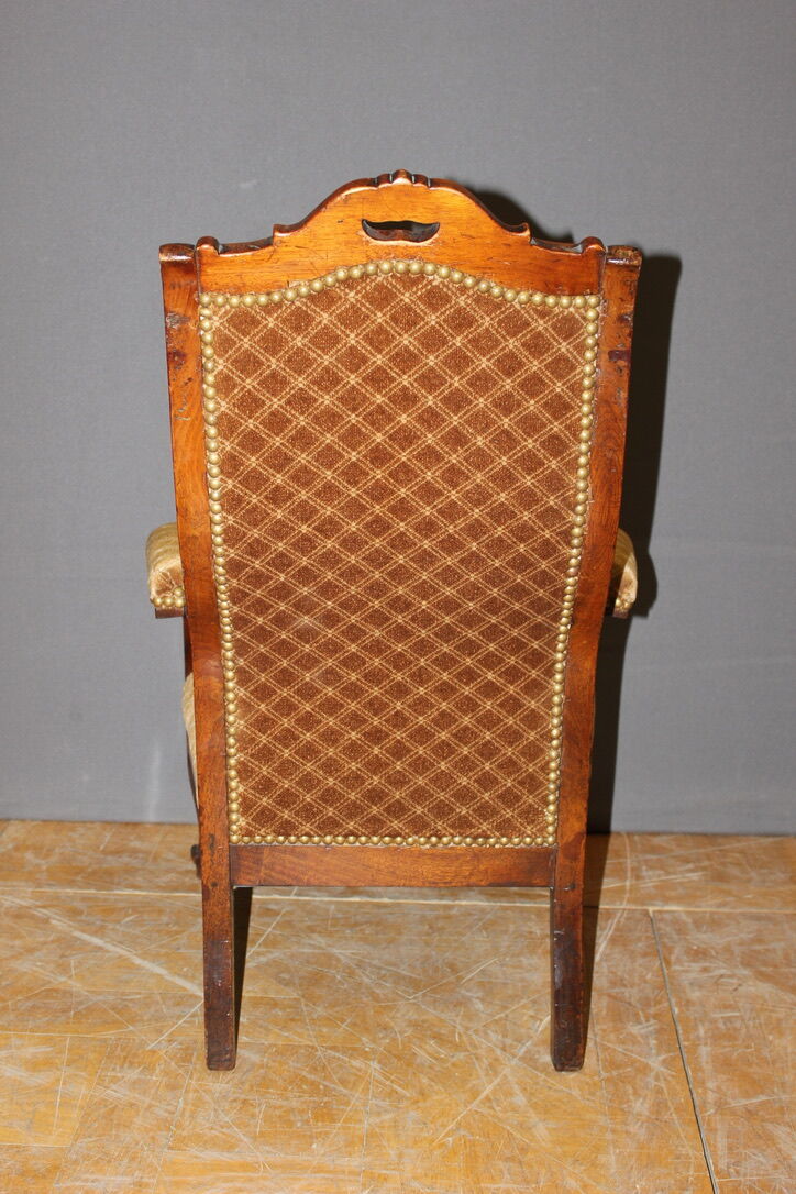 Napoleon III period children's armchair late nineteenth