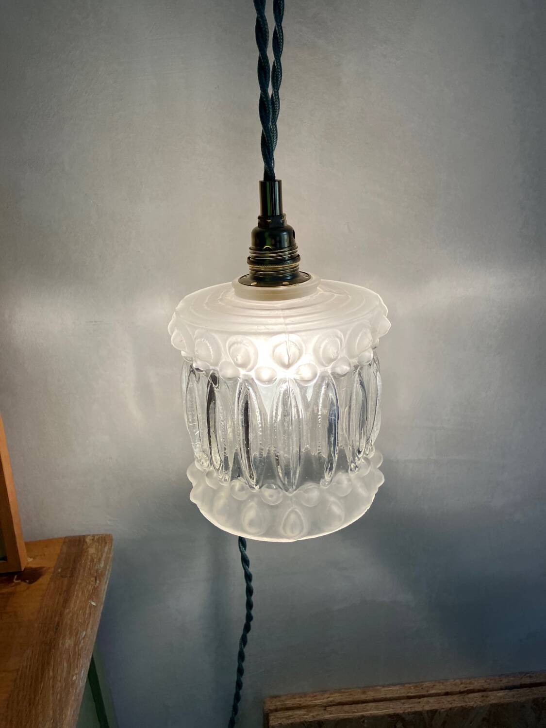 Vintage portable lamp