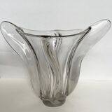 Art Nouveau crystal vase