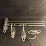 Retro vintage bathroom hooks