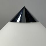 60s 70s ceiling lamp or wall lamp by Limburg Leuchten Germany glass chrome