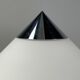 60s 70s ceiling lamp or wall lamp by Limburg Leuchten Germany glass chrome