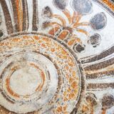 Large Italica ARS ceramic dish Italy 1960