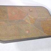 Brutalist Stone Coffee Table Paul Kingma 1970s 1980s