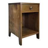 Solid wood bedside table from the 50s.
