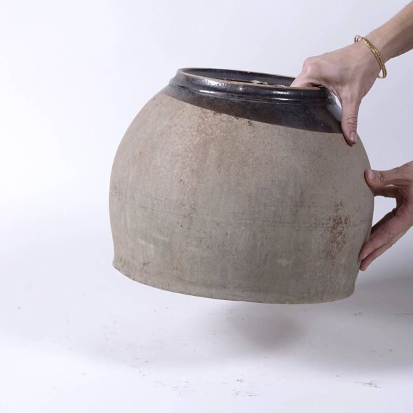 Anping - Pot chinois en terre cuite à col brun n°2