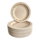 Longwy Betty model soup plates