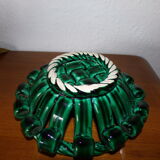 Empty cup pocket vintage braided ceramic pocket