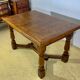 Farm table in solid oak 210 cm x 80 cm