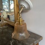 Wall lamp with vintage tulip