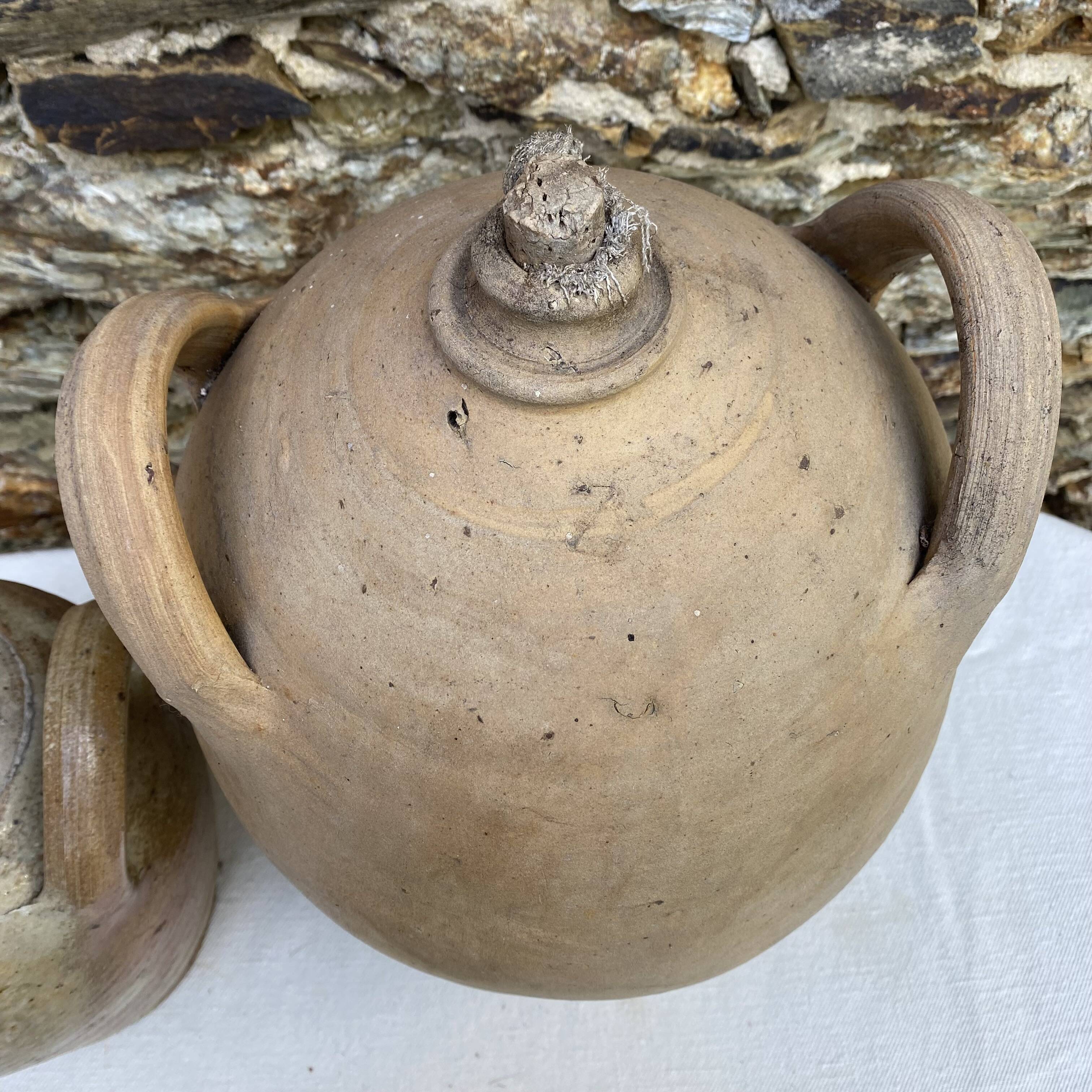 Antique terracotta jars