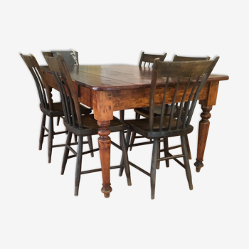Table salle à manger et 6 chaises