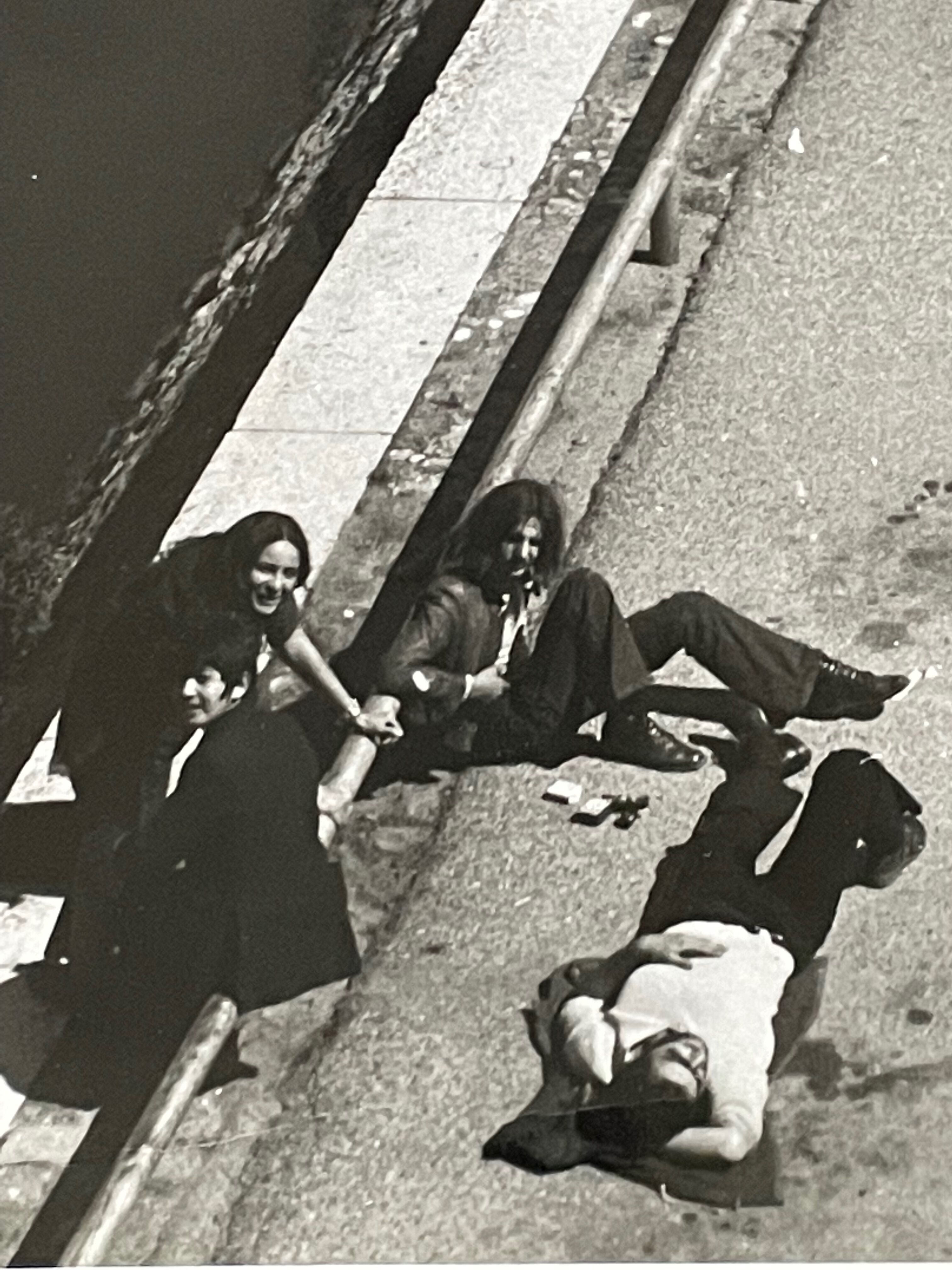 Photograph black and white silver print circa 1970