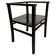 Chaise de bureau art déco cubiste